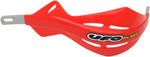 UFO Pro Hand Guards with Aluminium Insert for 1-1 8" Handlebars - Red