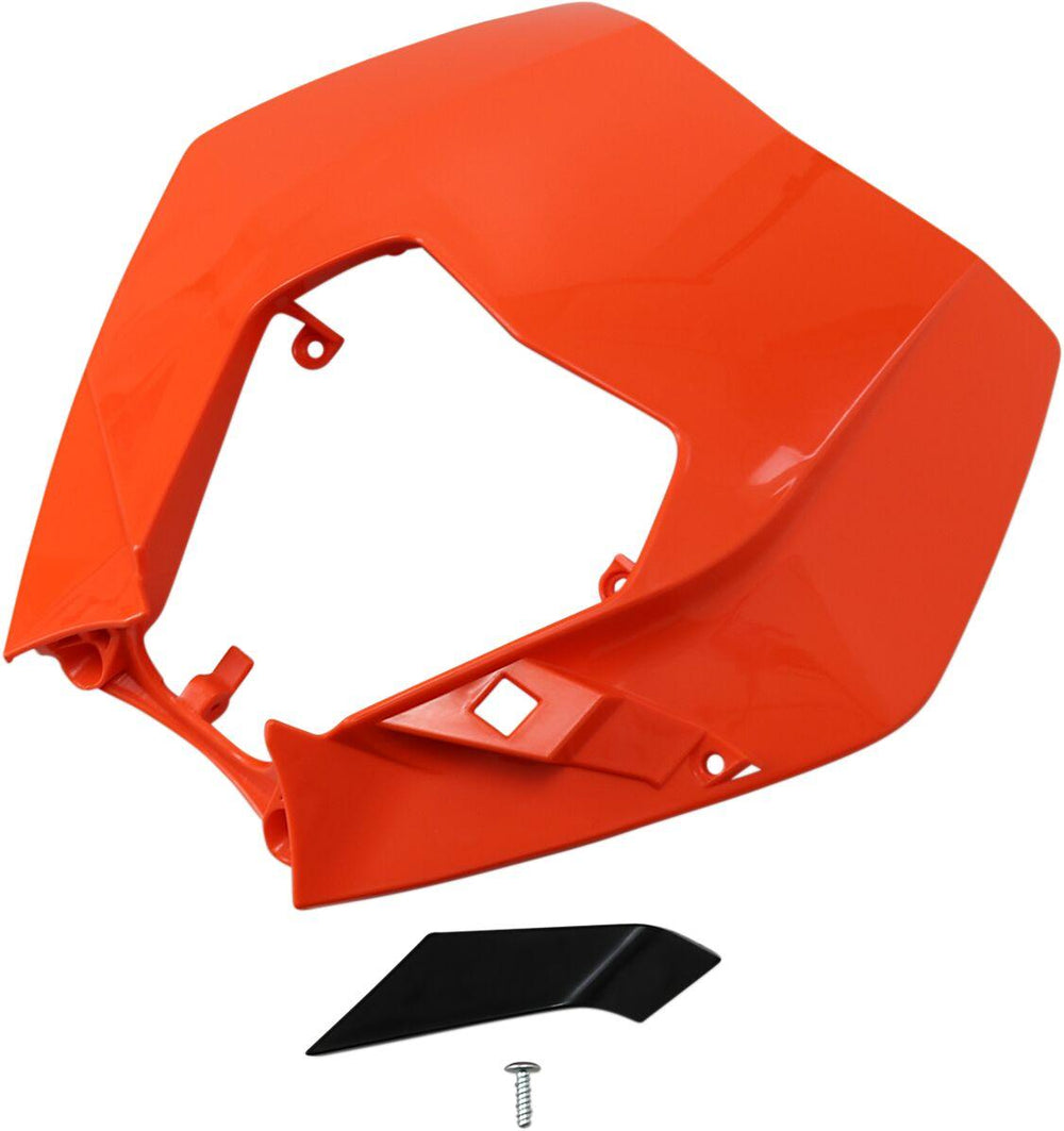 UFO Headlight Surround For KTM  EXC125 2009-2013 - Orange