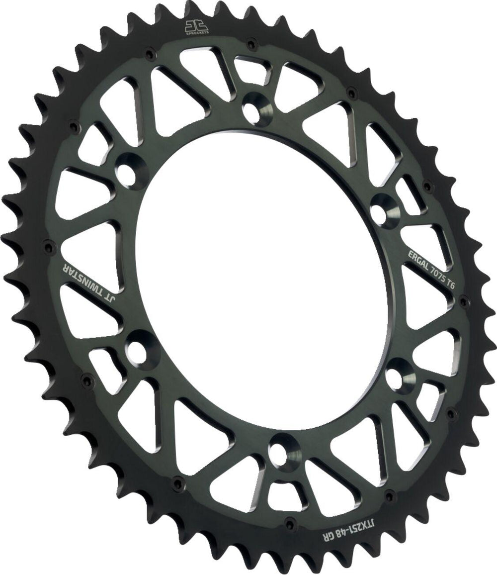 JT Twinstar Sprocket For Yamaha TTR230 2005-2026 Rear 48T - Graphite