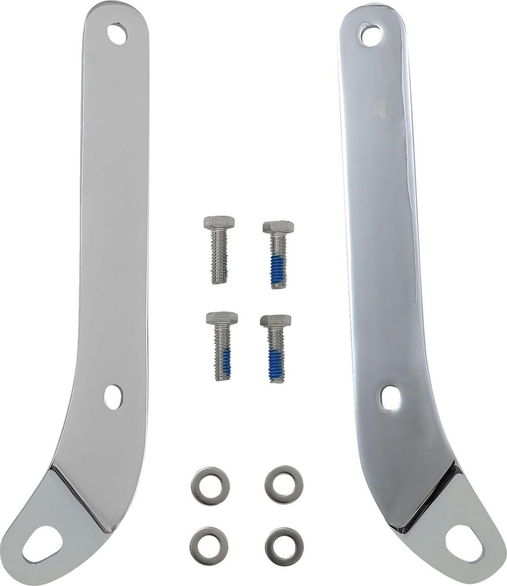 Ciro Tie Down Brackets For Harley Davidson FLTRK 1868 ABS 2020-2024 Front - Chrome