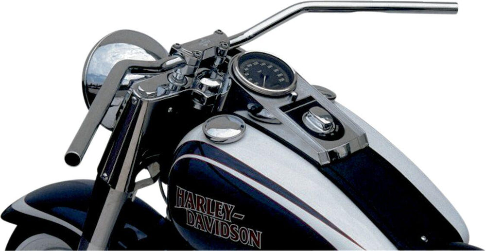 TRW Steel Handlebar 24,5mm (1") For Harley Davidson FLD 1690 ABS 2012-2016 - Chrome