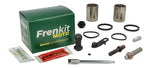 Frenkit Superkit Caliper Repair Kit For Kawasaki EN 650 2015-2016 & 2019-2020 Fits Front Right - Black/Silver/Stainless Steel