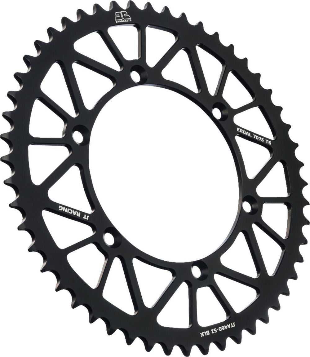 JT Aluminium Sprocket For Kawasaki KDX175 1980-1982 Rear 52T - Black