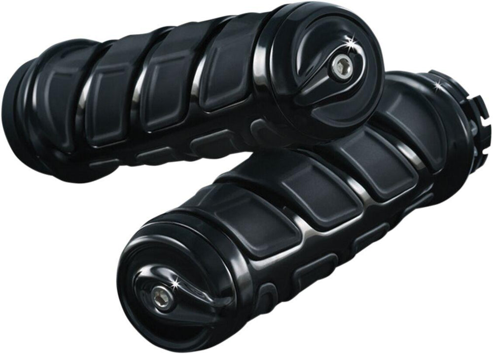 Kuryakyn Kinetic Grips For Harley Davidson XL 1200 C 2018-2020 - Black