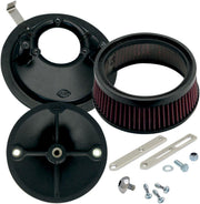 S&S Cycle Super Stock Stealth Air Cleaner Kit For Harley Davidson E 1000 1936-1952 - Black