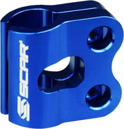 Scar Brake Line Clamp For Suzuki DRZ400SM 2005-2020 - Blue