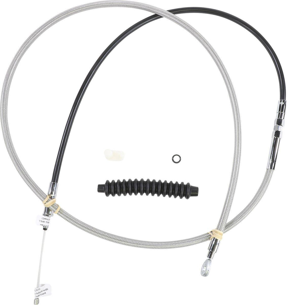 Drag Specialties Clutch Cable For Harley Davidson FLHR 1584 2008 193 cm (76") - Chrome