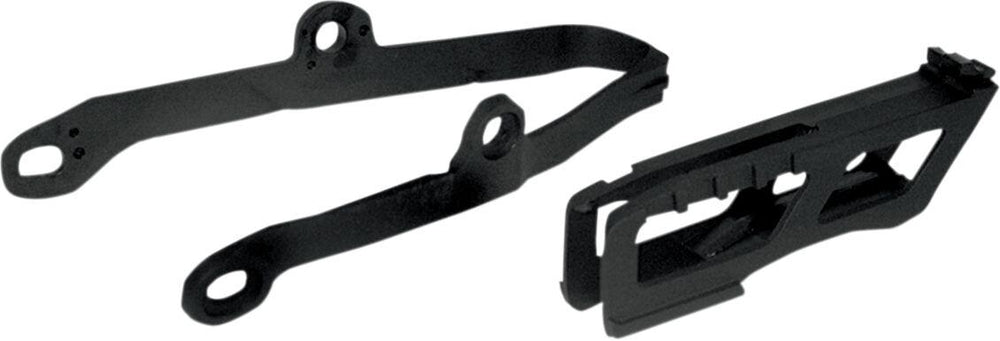 UFO Chain Guide & Chain Slider Kit For Kawasaki KXF250 2009-2016 Black