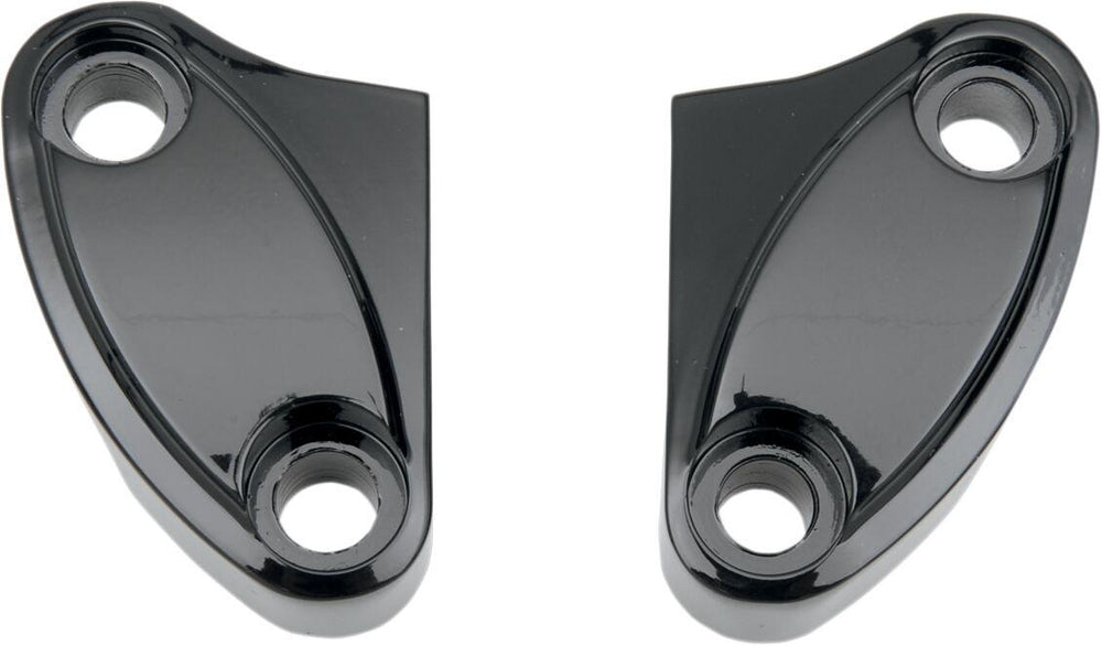 Drag Specialties Handlebar Riser Clamps - Black