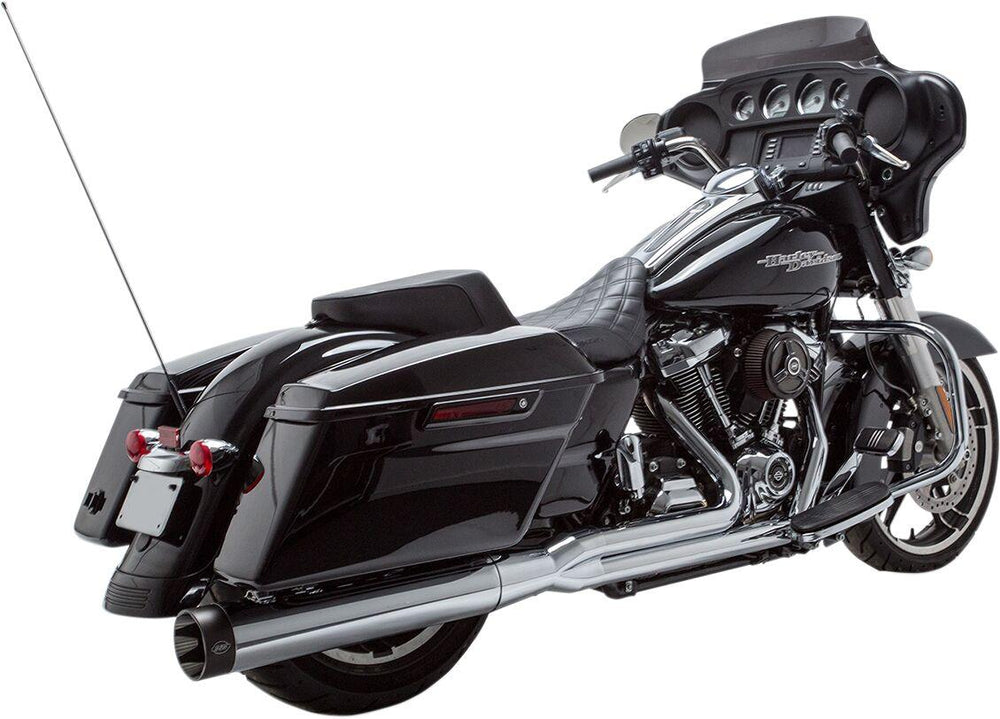 S&S Cycle 2 Into 1 Sidewinder Exhaust System For Harley Davidson FLHFB 1868 ABS 2023 - Chrome