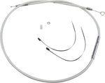 Magnum Shielding Sterling Chromite II Clutch Cable For Harley Davidson FLHS 1340 1987-1988 159 cm (62-11 16") - Chrome