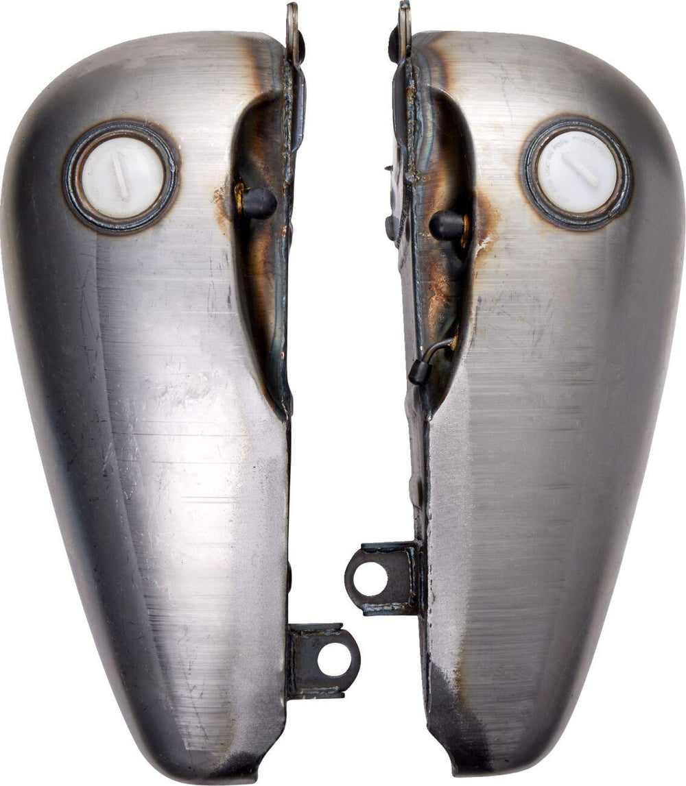 Drag Specialties Fat Bob-Style Gas Tank For Harley Davidson FLHR 1340 1994-1995 - 13.2 Litre Raw