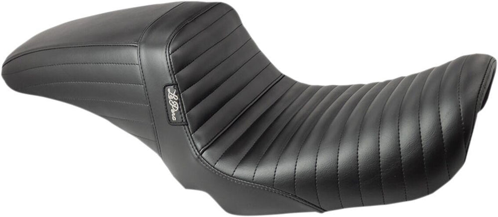 LE Pera Kickflip Seat For Harley Davidson FXD 1450 2004-2005 Pleated - Black