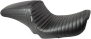 LE Pera Kickflip Seat For Harley Davidson FXD 1450 2004-2005 Pleated - Black