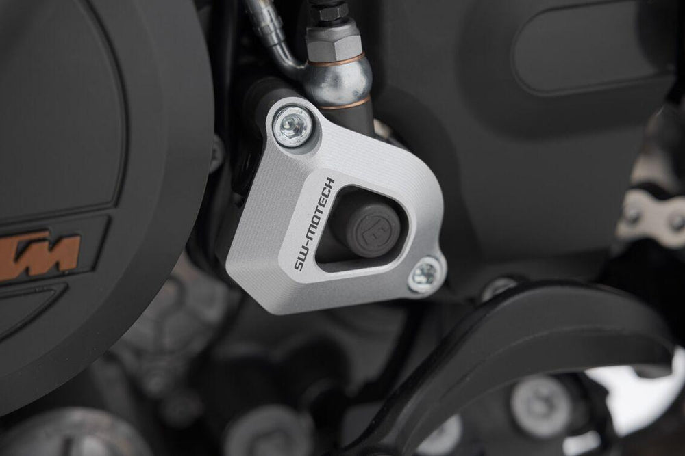 SW Motech Clutch Slave Cylinder Guard For KTM Adventure 1050 2015-2016 - Silver