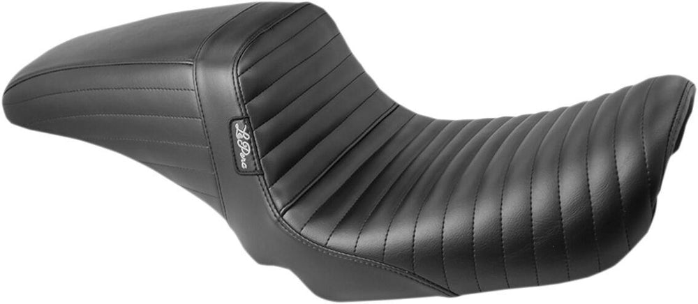 LE Pera Kickflip Seat For Harley Davidson FLD 1690 2012-2013 Pleated - Black