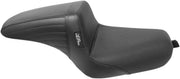 LE Pera Kickflip Seat For Harley Davidson XL1200C 2010-2020 Basketweave - Black
