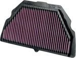 K&N High Flow Air Filter For Honda CBR 600 F 2001-2007 - Black Red
