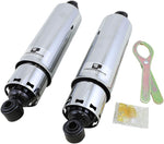 Progressive Suspension 412 Series Shocks For Harley Davidson FL 1200 1973-1977 305.00 mm (12.00") - Black/Chrome