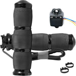 Avon Grips Air Cushion Heated Grips For Triumph Adventurer 900 1996-2001 3 Ring - Black