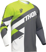 Thor Sector Checker Jersey - Acid Grey