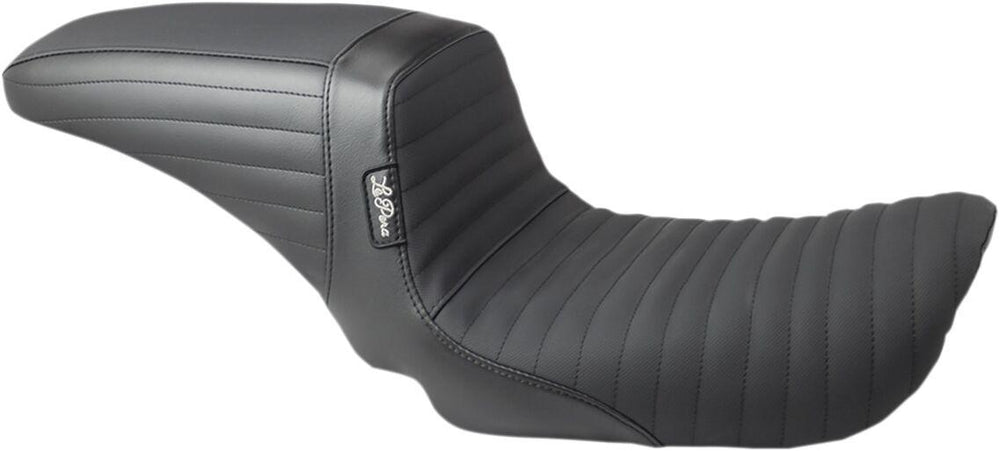 LE Pera Kickflip Seat For Harley Davidson FXD 1450 2004-2005 Pleated w/Gripp Tape - Black