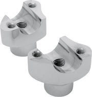 Drag Specialties Forged Aluminium Handlebar Riser 43.2 mm Rise - Chrome