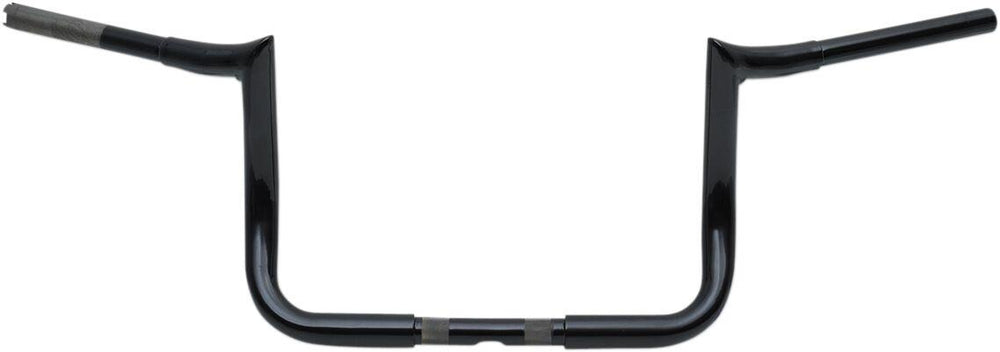 LA Choppers 1-1/4" Prime Ape Bagger Handlebar For Harley Davidson FLHT 1450 1999-2006 25.5 cm (10") - Black/Gloss