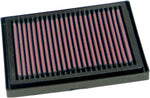 K&N High Flow Air Filter For Aprilia RSV 1000 R 2004-2009 - Black Red