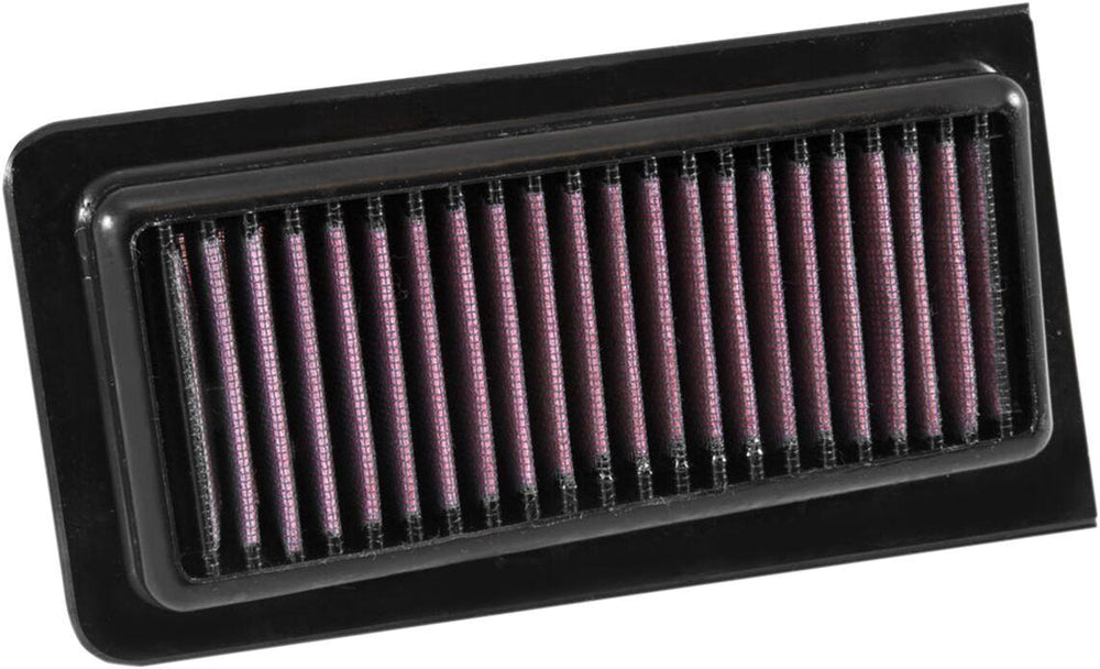 K&N High Flow Air Filter For Suzuki AN 650 2002-2007 - Black Red