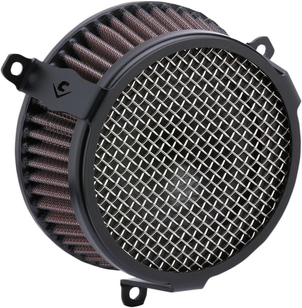 Cobra Air Cleaner Kit For Harley Davidson FLDE 1750 ABS 2018-2020 Plain - Black