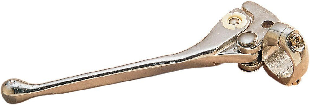 Drag Specialties Clutch Lever Assembly with 3 8" Cable Opening For Harley Davidson FL 1200 1970-1971 - Polished
