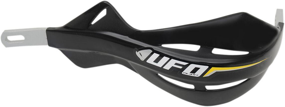 UFO Pro Hand Guards with Aluminium Insert for 1-1 8" Handlebars - Black