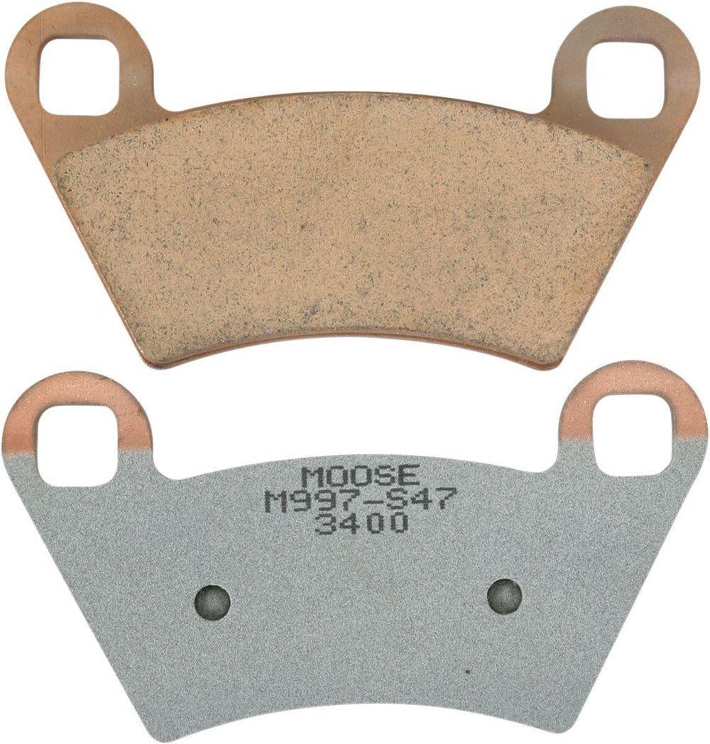 Moose Racing XCR Sintered Brake Pads For Polaris Brutus 900 4X4 2015-2016 Fits Rear