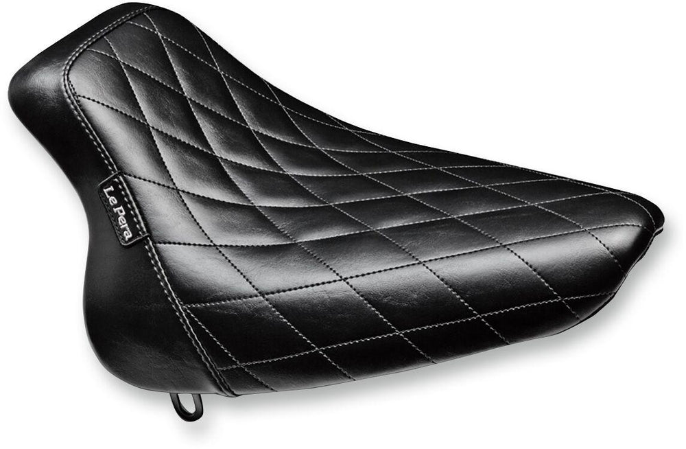 LE Pera Bare Bones Solo Seat For Harley Davidson FLST 1450 2006 - Black