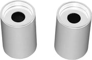 LA Choppers Handlebar Riser Extensions 2" - 1-1/4" - Chrome