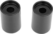 LA Choppers Handlebar Riser Extensions 2" - 1-1/4" - Black/Gloss