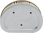 Drag Specialties Replacement Air Filter For Harley Davidson FLHR 1584 2008 - Silver White