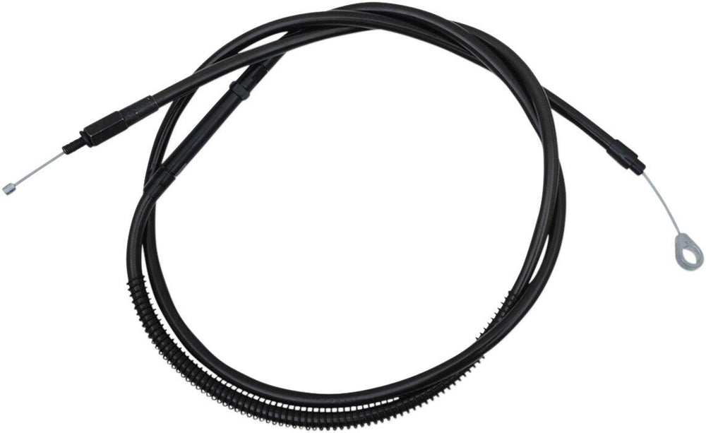 LA Choppers Midnight Braided Clutch Cable For Harley Davidson FLDE 1750 ABS 2018-2020 18" - 20" - Black