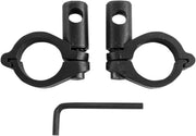 Slipstreamer Replacement Round Windshield Handlebar Clamp Kit For Indian Chief 111 2014-2017 - Black