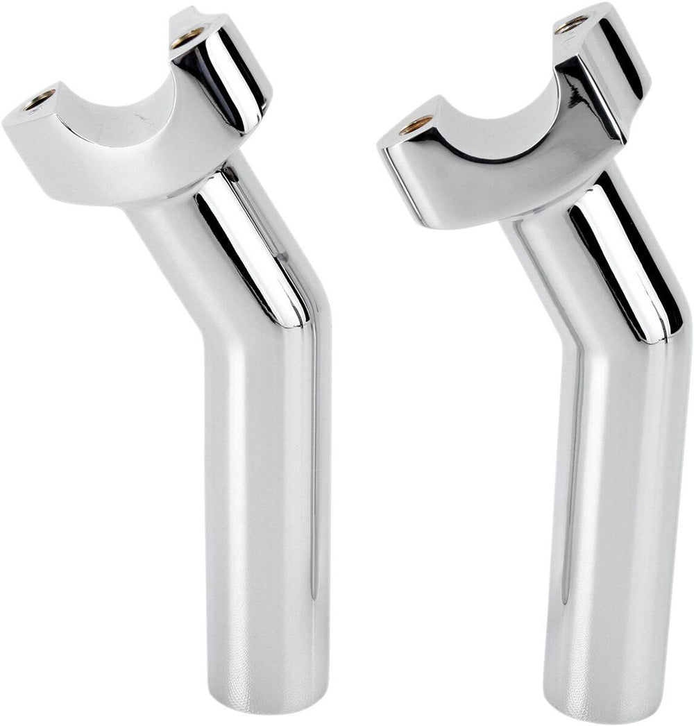 Drag Specialties Forged Aluminium Handlebar Riser 14 cm Rise - Chrome