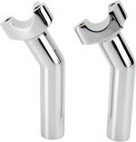 Drag Specialties Forged Aluminium Handlebar Riser 14 cm Rise - Chrome