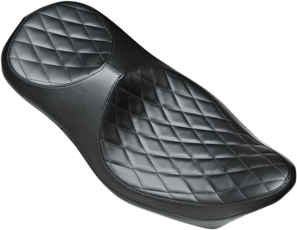 LE Pera Super Villain Seat For Harley Davidson FLHR 1584 2008-2011 Diamond - Black
