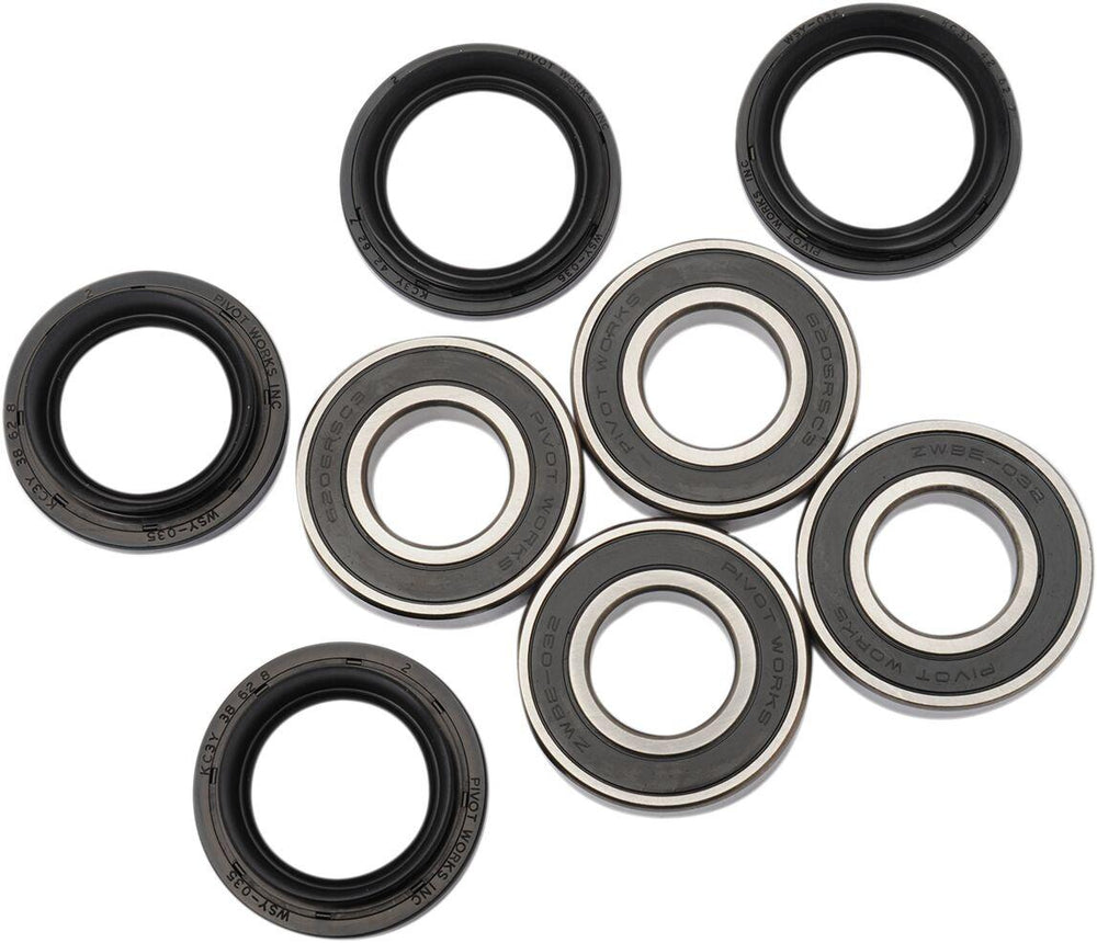 Pivot Works Wheel Bearing Kit For Yamaha YXR450F 4X4 Rhino 2007-2009 (US Models) Rear