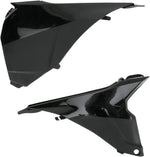 UFO Air Box Covers For KTM  SX125 2013-2015 - Black