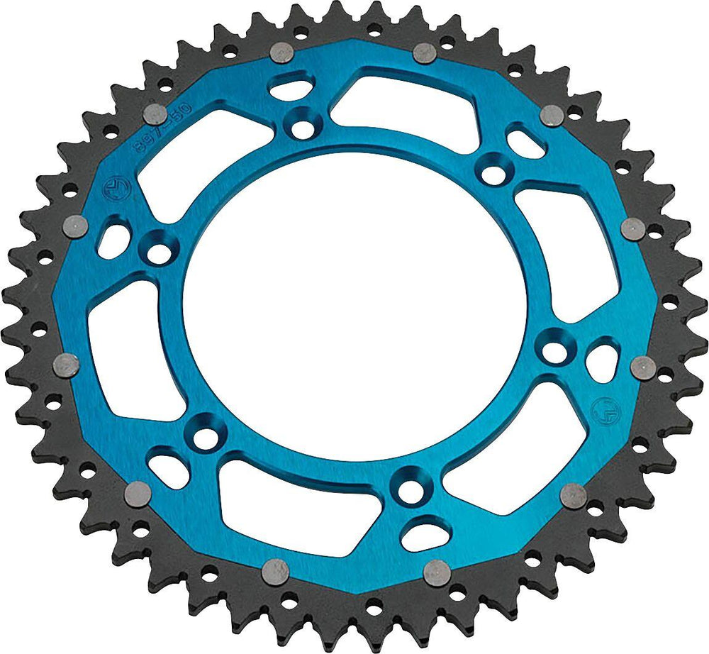 Moose Racing Dual Sprocket For KTM Adventure 640 1999-2006 Rear Blue 52T