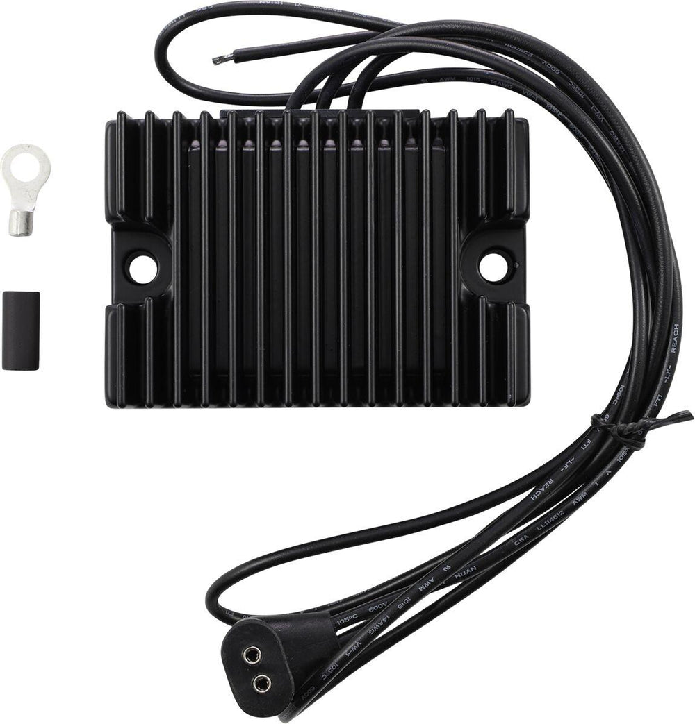 Drag Specialties Premium Voltage Regulator For Harley Davidson FLH 1200 1976-1980 - Black