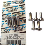 Drag Specialties Disc Brake Hub Mounting Kit For Harley Davidson FLD 1690 2012-2013 - Chrome