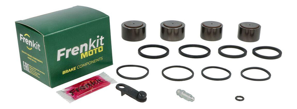 Frenkit Caliper Repair Kit With Piston For BMW K 1200 GT ABS 2003-2008 Front Right - Black/Silver