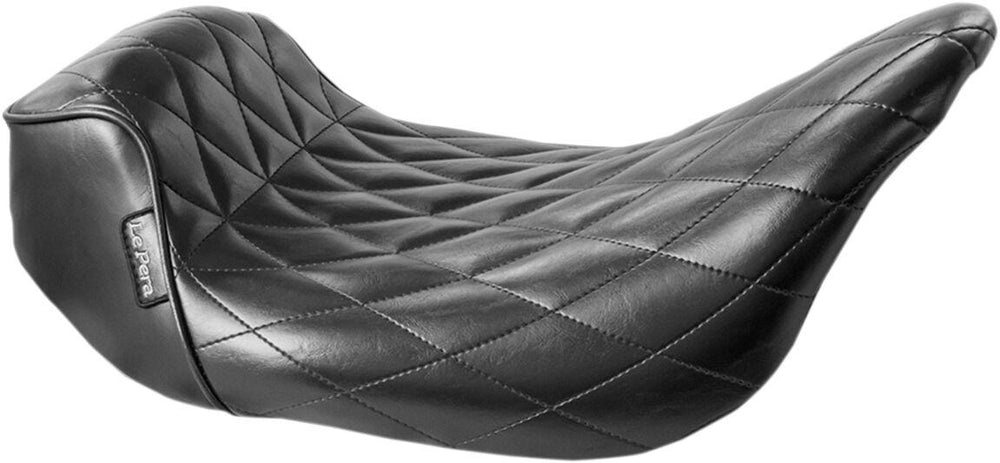 LE Pera Sprocket Solo Seat For Harley Davidson FLH 1868 ABS 2021 Diamond - Black